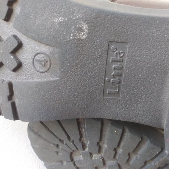 Link girls size 4 (equivalent to 5.5 women's shoes) dark brown high heel boot - Picture 9 of 15